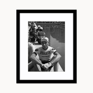Eddy Merckx Chilling At The Giro d'Italia Print