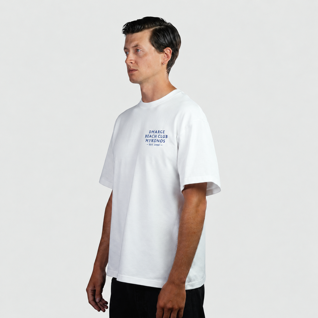 DMARGE Beach Club Mykonos Tee - Paradiso DMARGE Collection