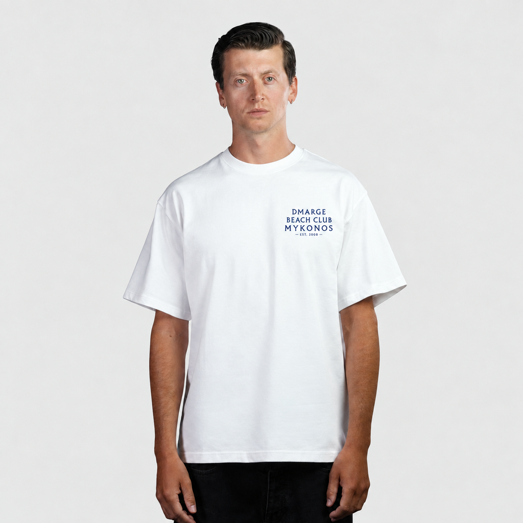 DMARGE Beach Club Mykonos Tee - Paradiso DMARGE Collection