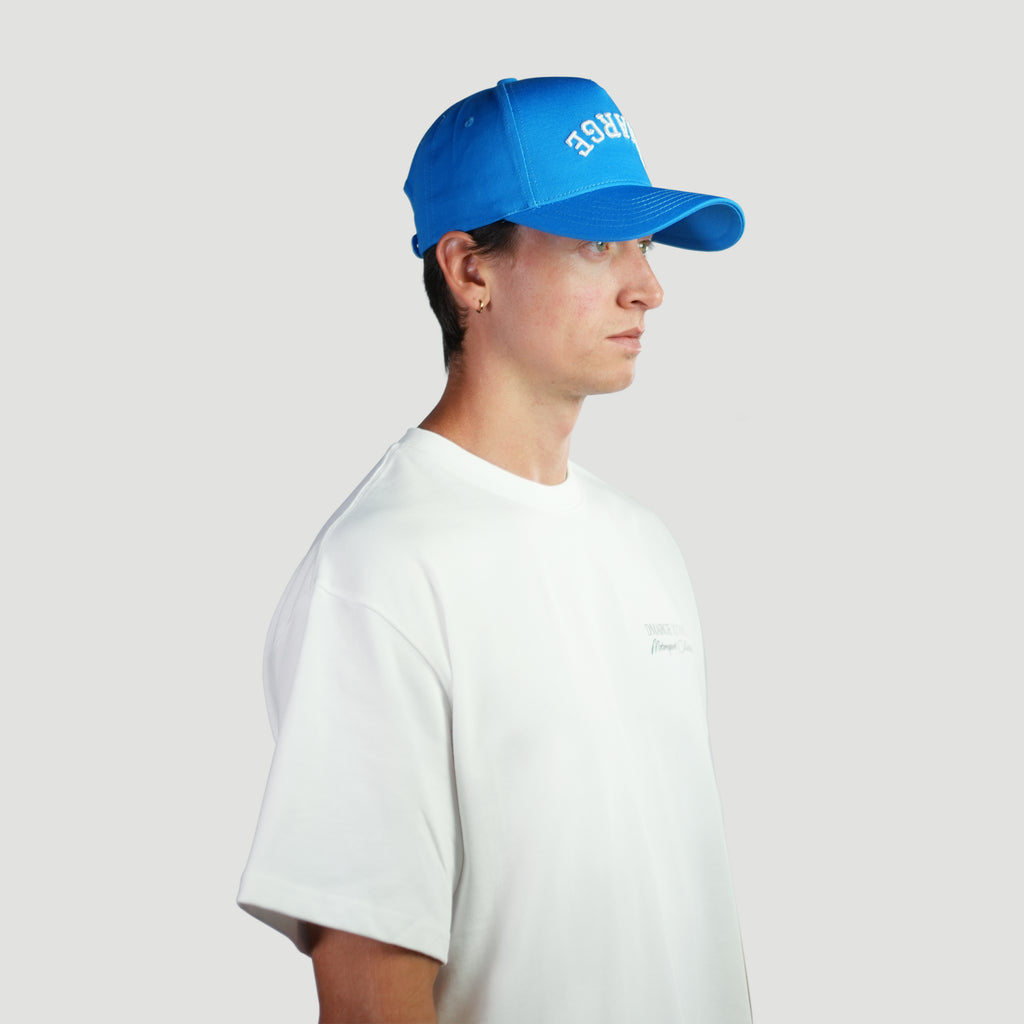 DMARGE Upside Down Back To Front Baseball Cap [Miami Blue]