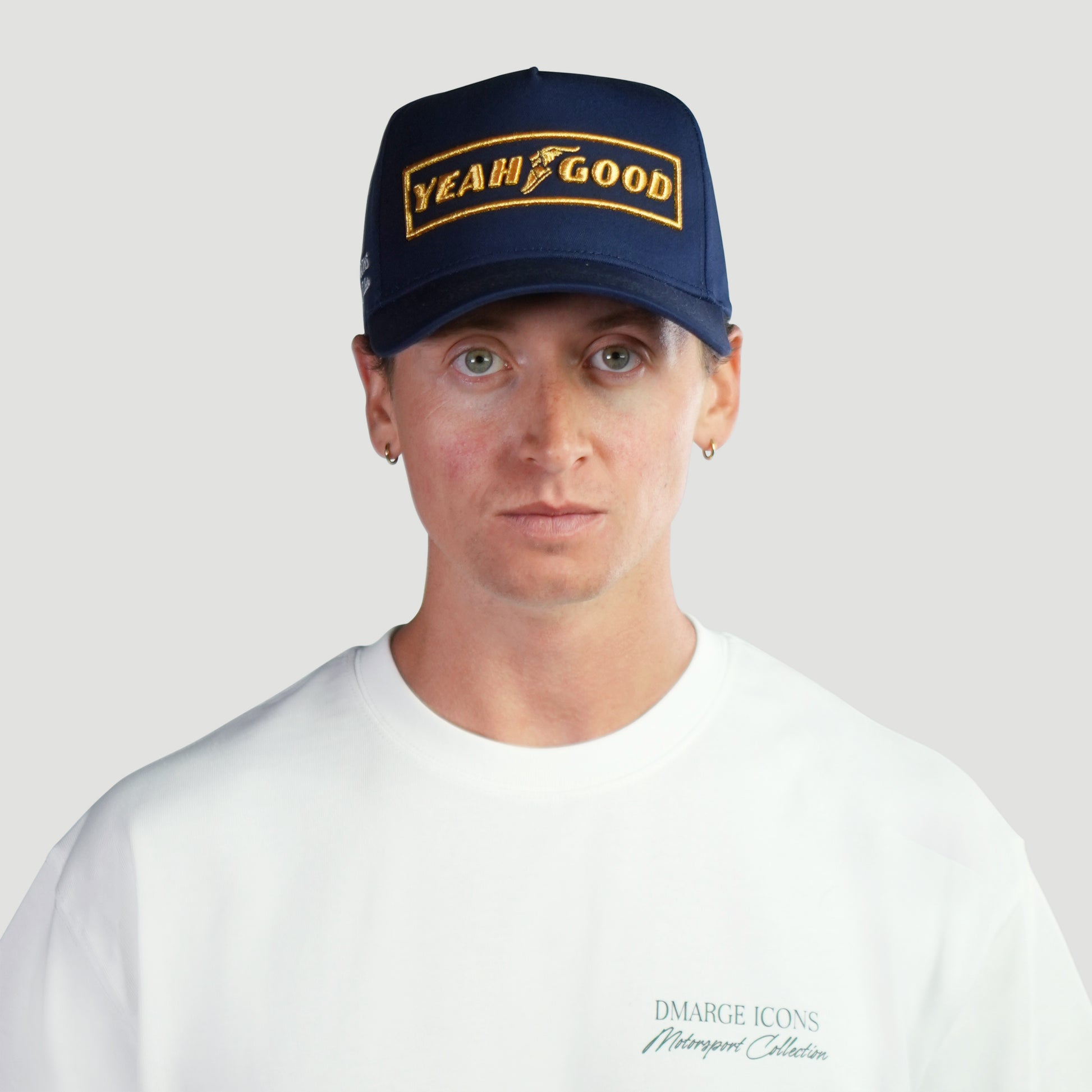 DMARGE Icons Motorsport Collection Hat - Yeah Good [Navy]