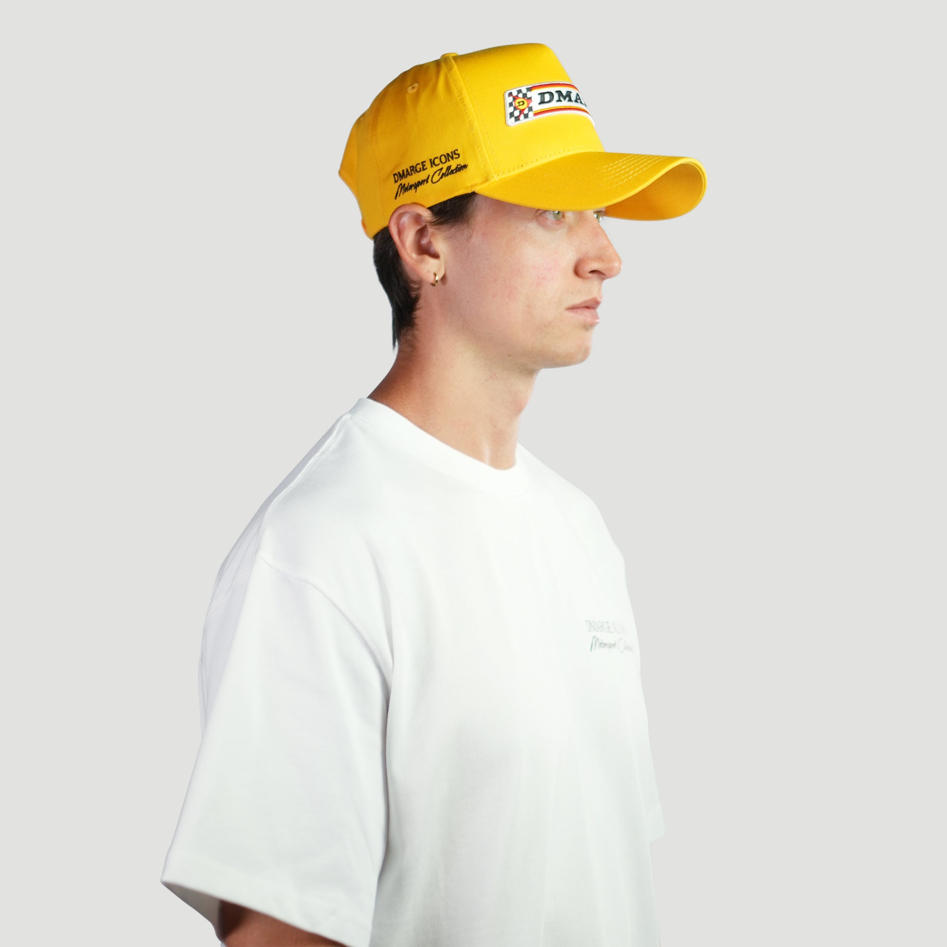DMARGE Icons Motorsport Collection Hat - Tyre Supplier [Yellow]