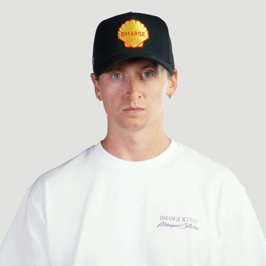 DMARGE Icons Motorsport Collection Hat - Dutch Fuel [Black]