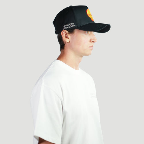DMARGE Icons Motorsport Collection Hat - Dutch Fuel [Black]