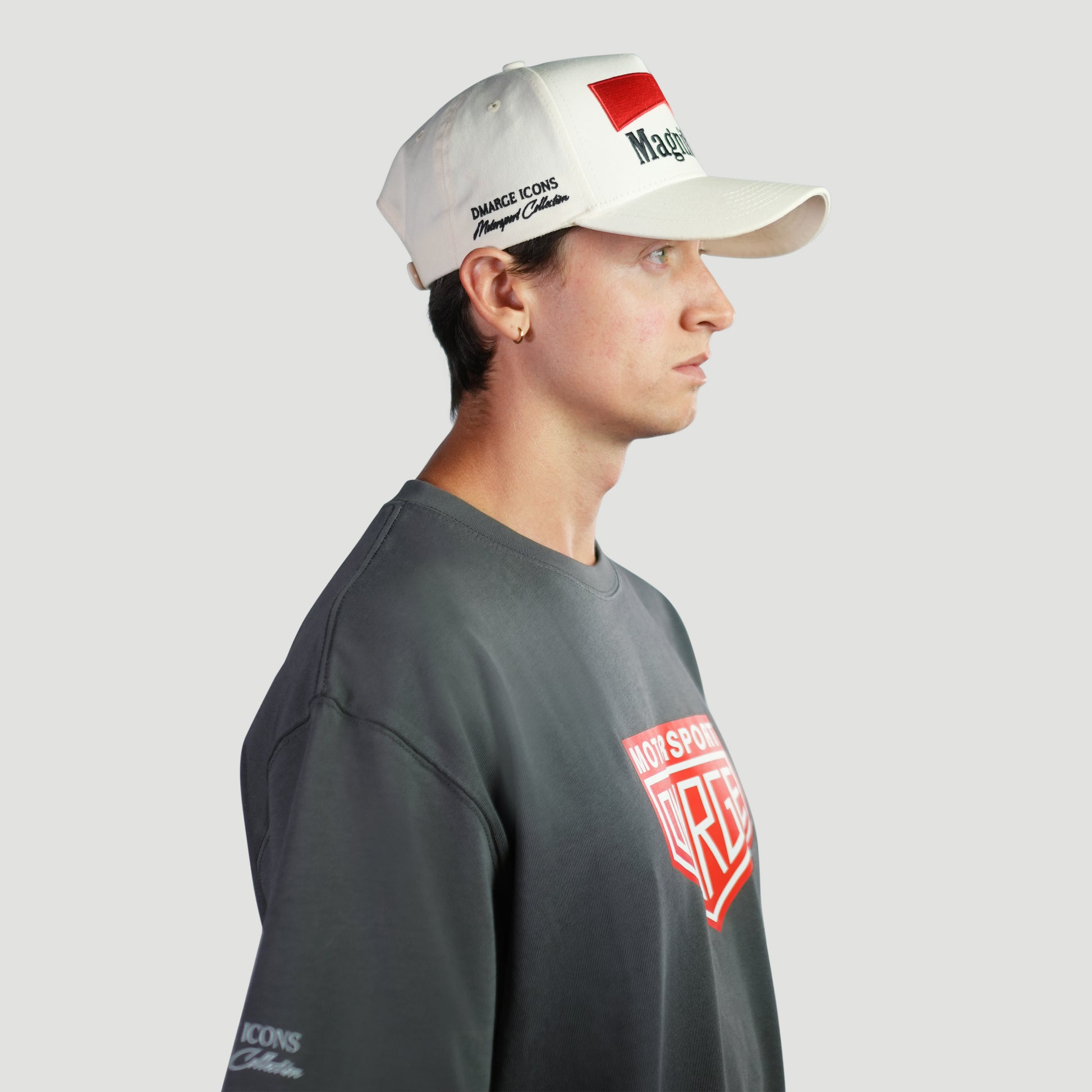 DMARGE Icons Motorsport Collection Hat - Magnificent [Ecru]