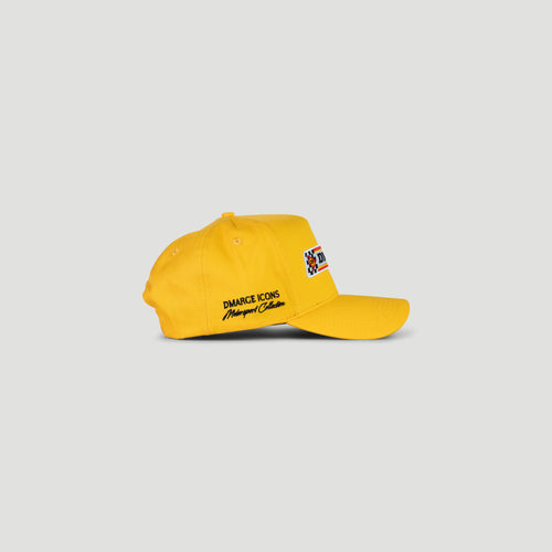 DMARGE Icons Motorsport Collection Hat - Tyre Supplier [Yellow]