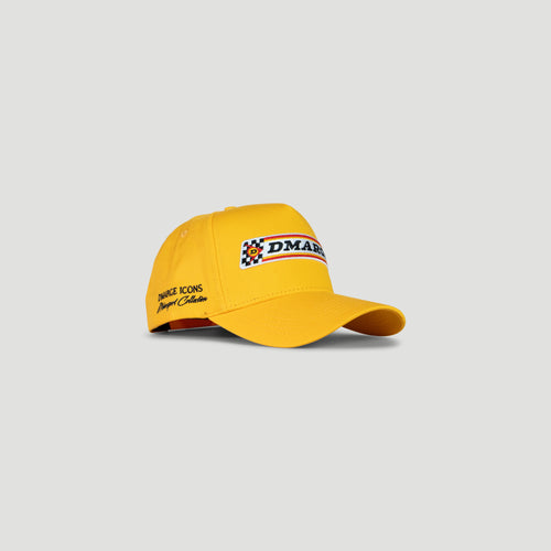 DMARGE Icons Motorsport Collection Hat - Tyre Supplier [Yellow]