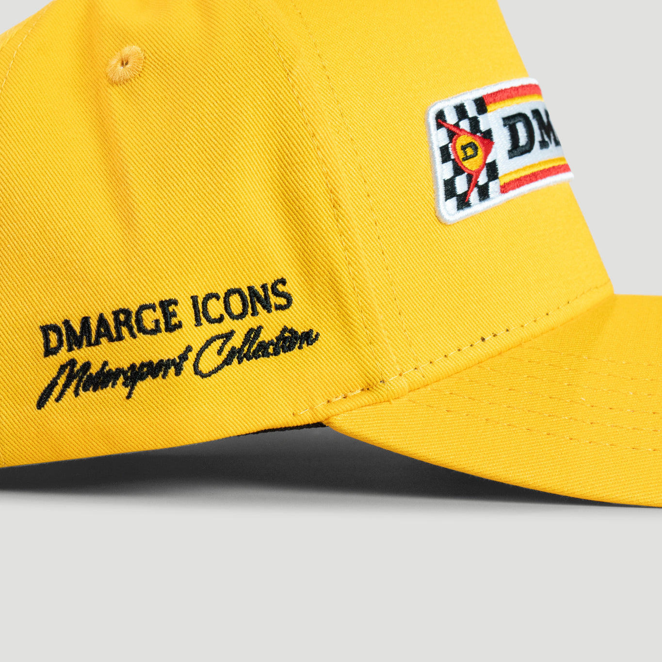 DMARGE Icons Motorsport Collection Hat - Tyre Supplier [Yellow]
