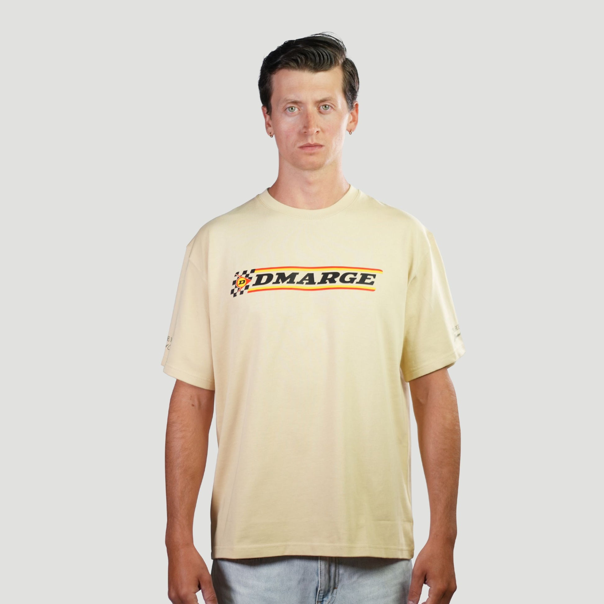 DMARGE Icons Motorsport Collection Tyre Supplier T-Shirt