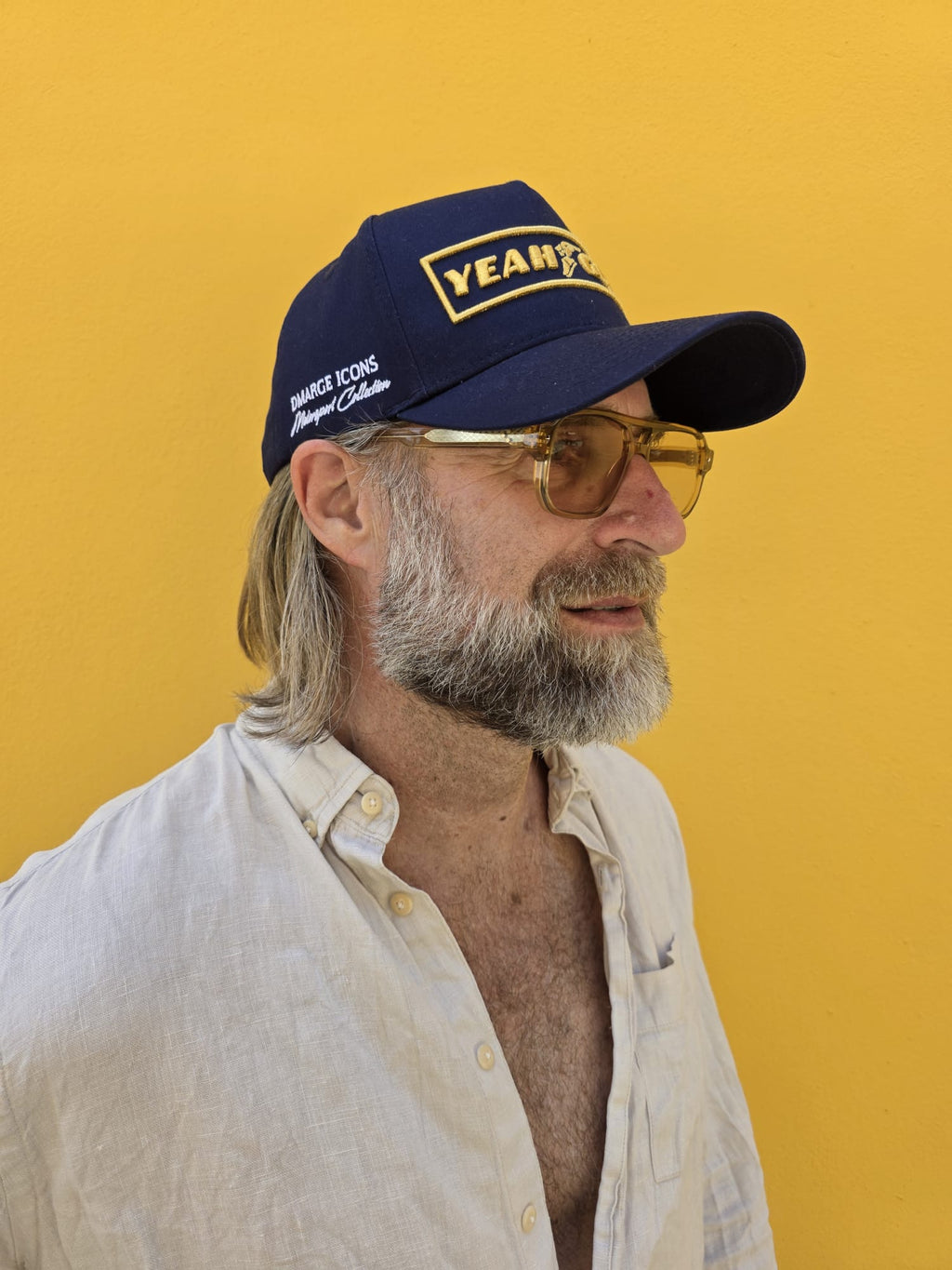 DMARGE Icons Motorsport Collection Hat - Yeah Good [Navy]